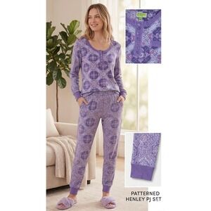Vera Bradley Women's Pajama Set Size Medium Purple